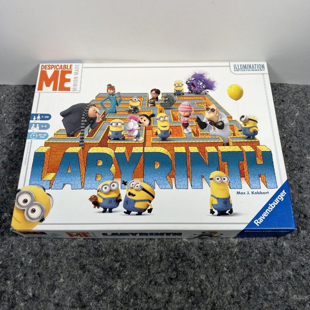 Despicable Me Minion Labyrinth Board Game by Ravensburger - 100% Complete